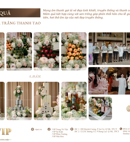 VIP TRANG TRÍ TIỆC - SỰ KIỆN