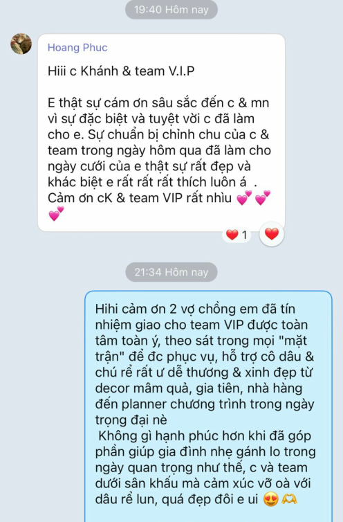 VIP TRANG TRÍ TIỆC - SỰ KIỆN
